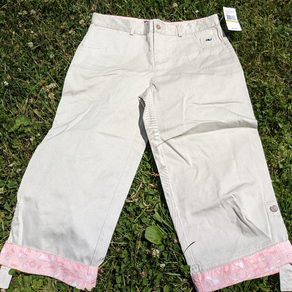 Vineyard Vines Girls Capris‎ cotton sz 14